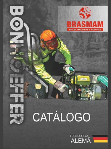 Capa do catálogo Brasmam + Bonhoeffer