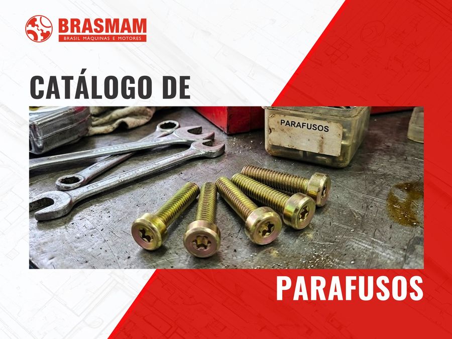 Capa do catálogo de parafusos